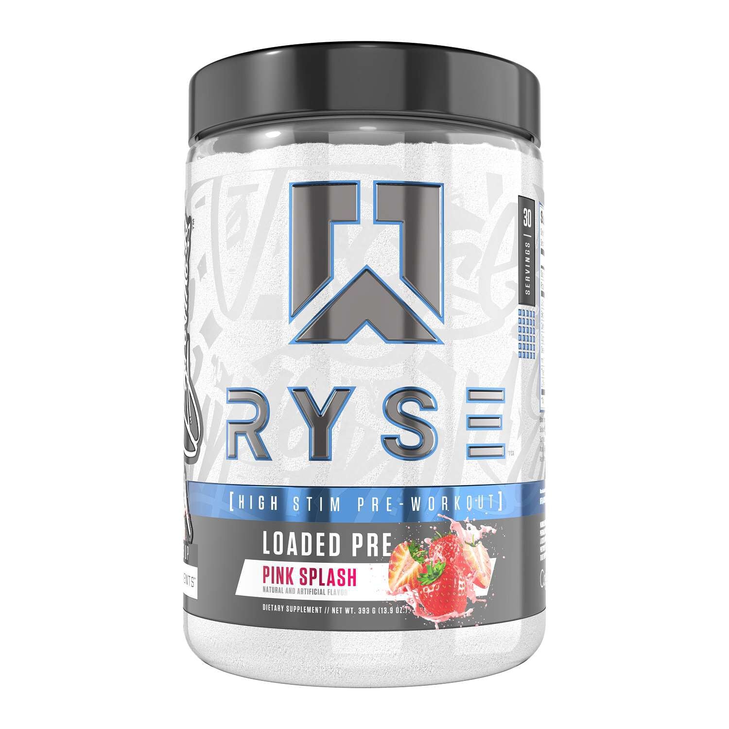 RYSE Loaded Pre - Pink Splash (30 Servings)