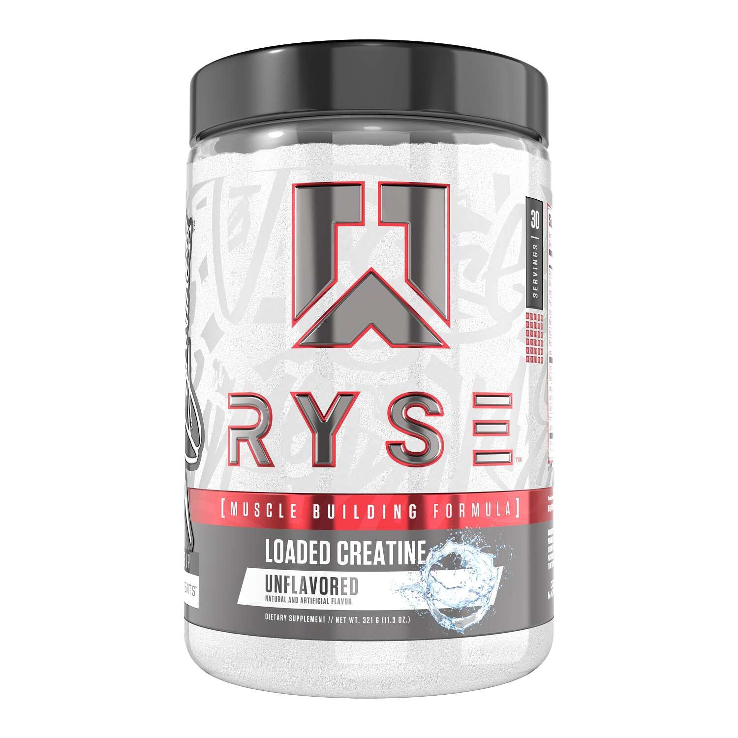 RYSE Loaded Creatine - Unflavored (30 Servings)