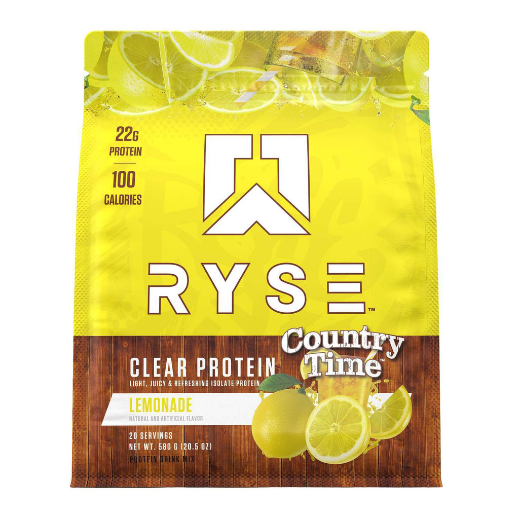 RYSE Clear Protein - Country Time™ Lemonade - 20.5 oz (20 Servings)