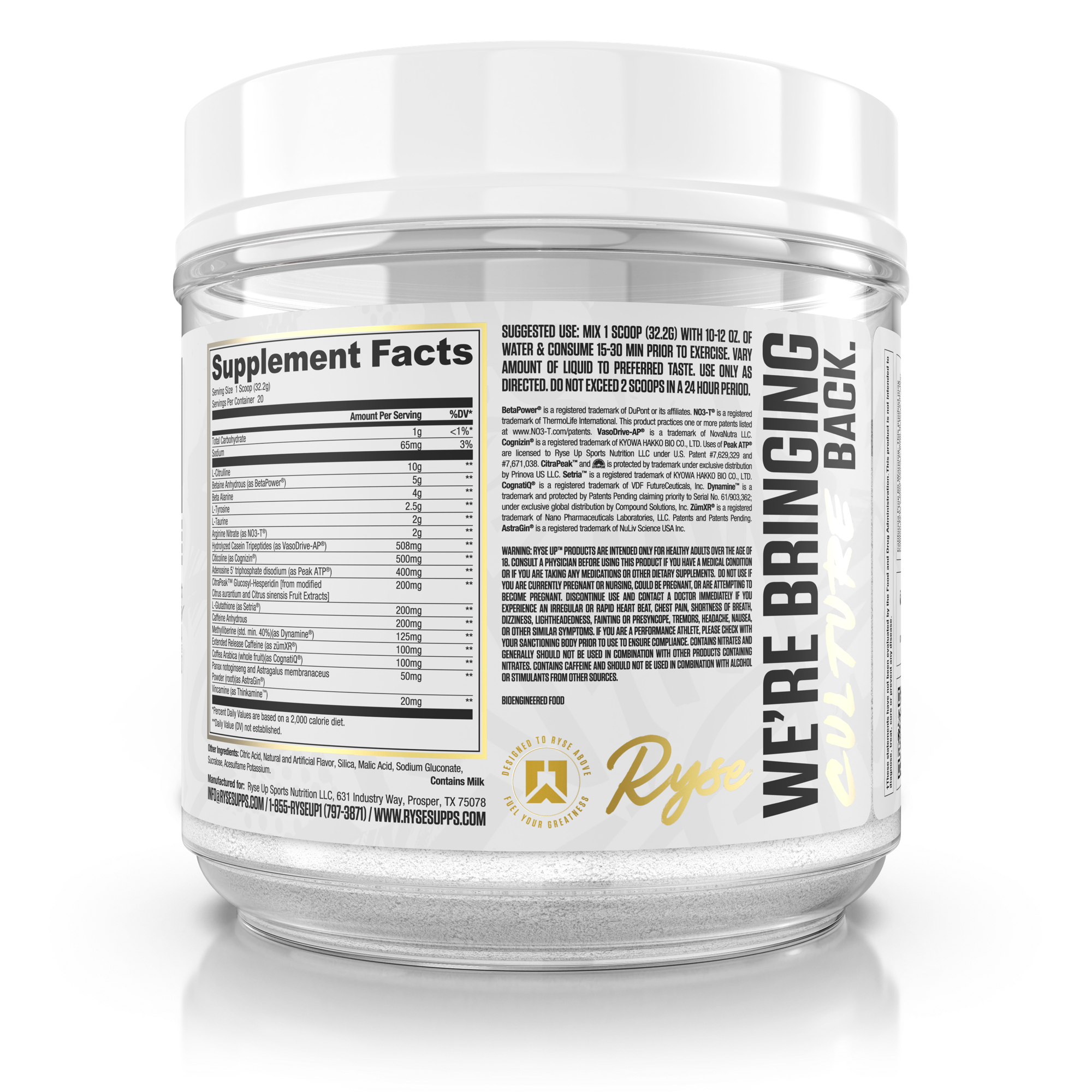 CEO Pre-Workout - Made for Gym Days