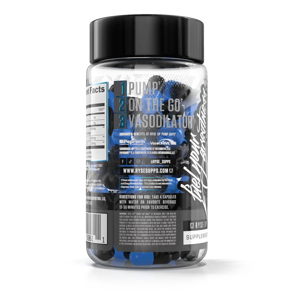 Pump Cap Max - RYSE Protein