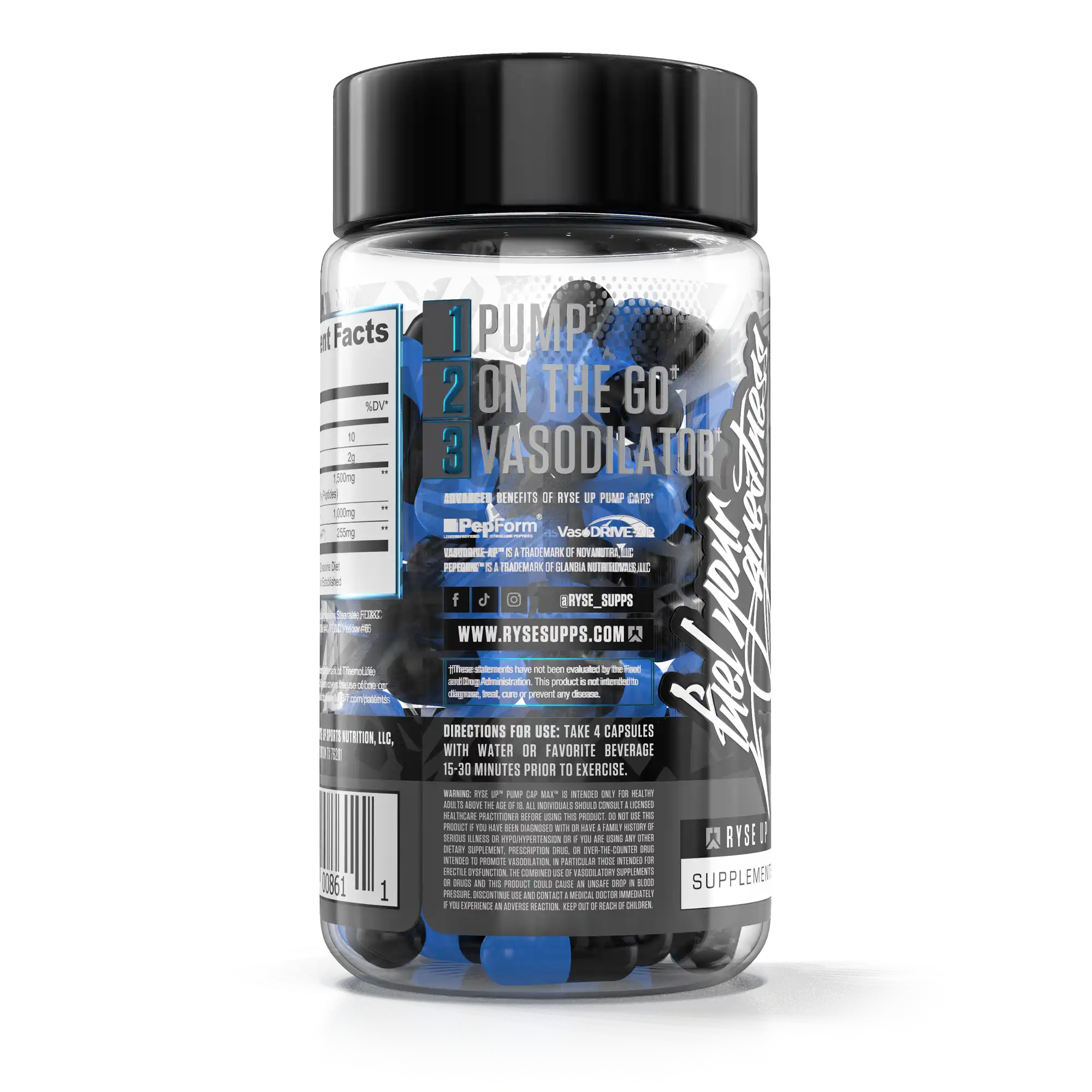 Pump Cap Max - RYSE Protein